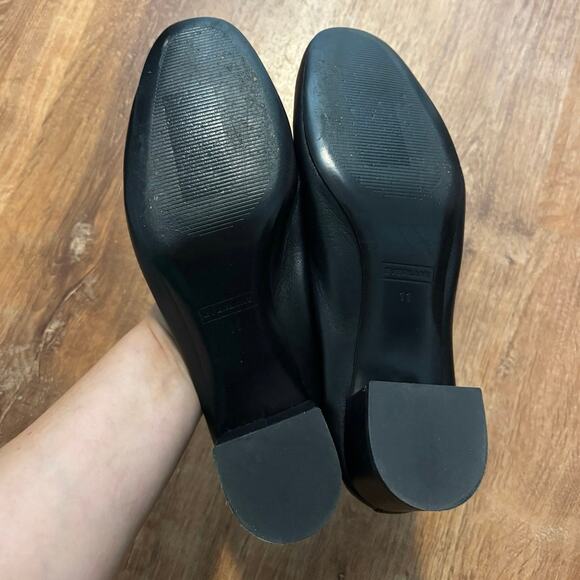NEW Everlane The Day Heel In Black Size 11 - Picture 7 of 12
